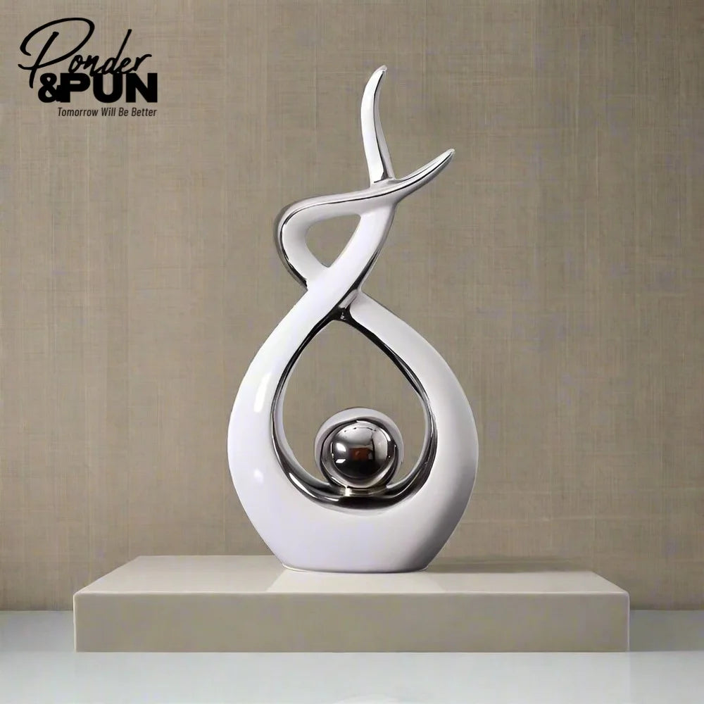 Whispers of Artistry Ceramic Art Decor Modern Home Decor