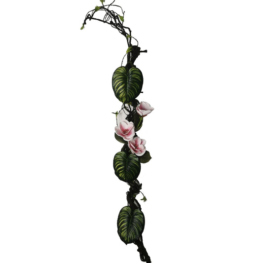 1.75M Artificial Plant Diy Rattan False Leaves Freely Bend And Hang On The Wall To Decorate The Simulated Rattan