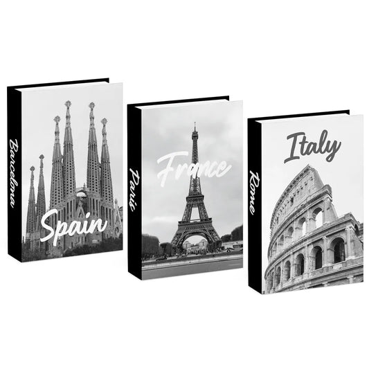 3pcs/lot Simulation Books for Decoration Luxury Home Decorative Living Room Bookcase Props Book Ornaments Home Shooting Props