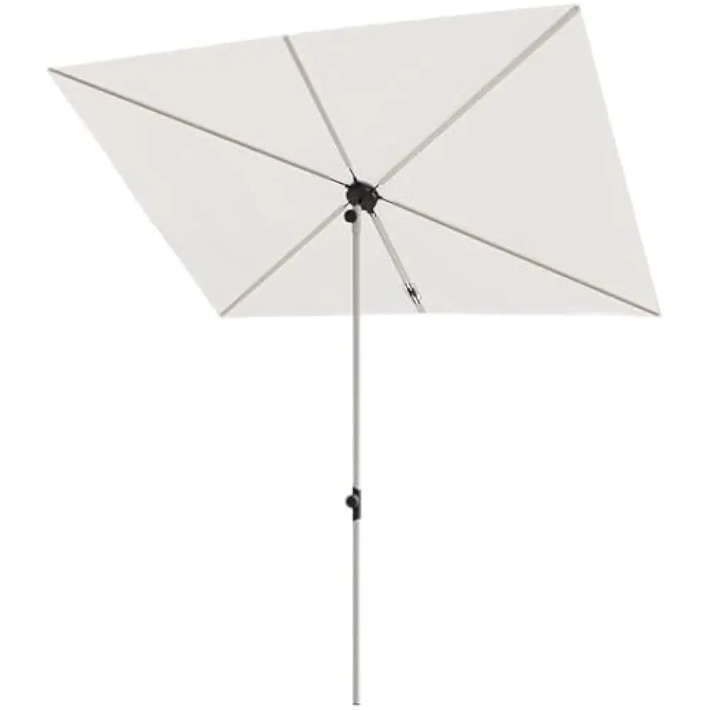 9FT Patio Umbrella with Fringe, Outdoor Tassel Umbrella with Push-Button Tilt for Poolside, Deck, Garden, Beige and Coffee