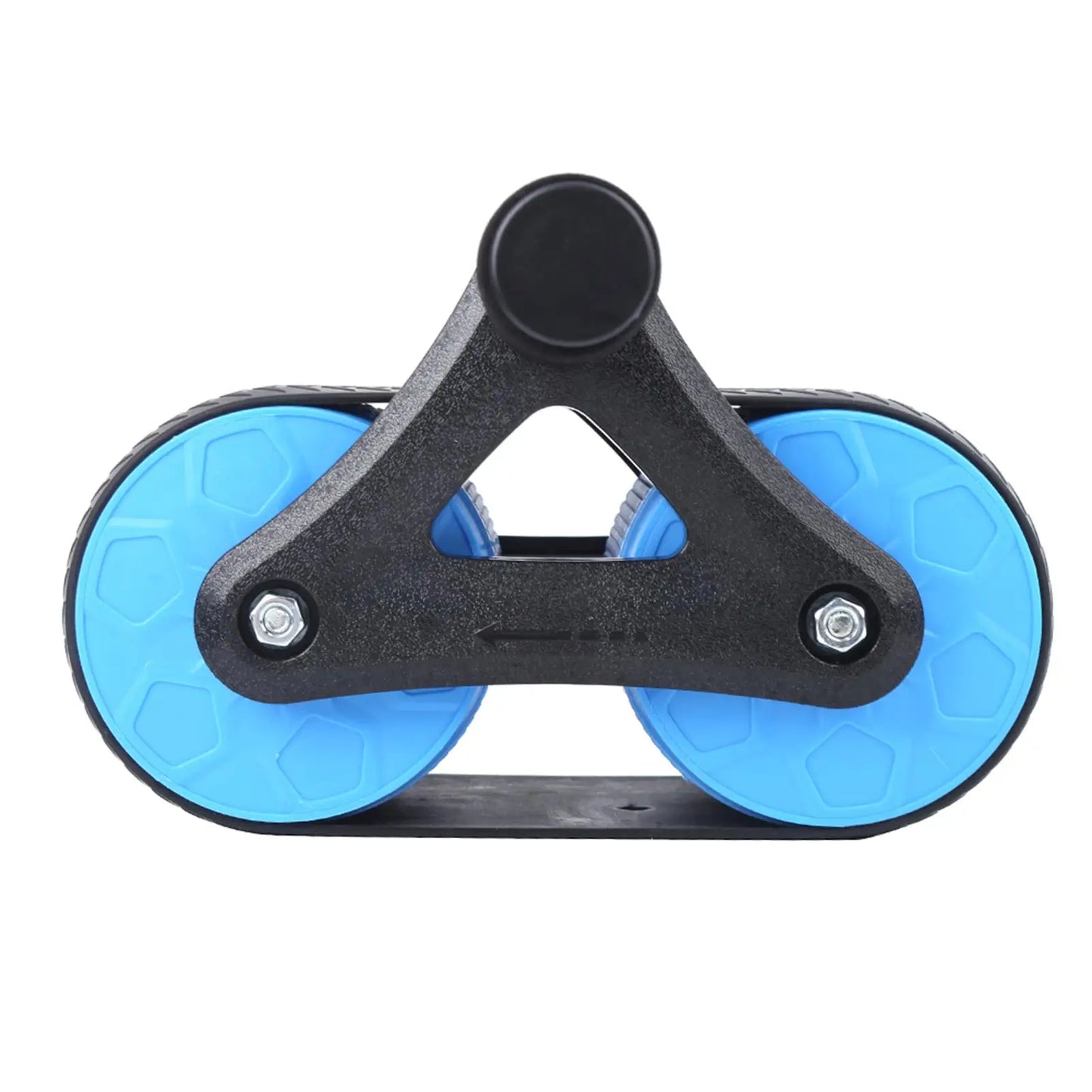 Fitness Equipment Springback Wheels Roller Domestic Abdominal Exerciser Push‑up Training Mute Fitness Equipment Blue