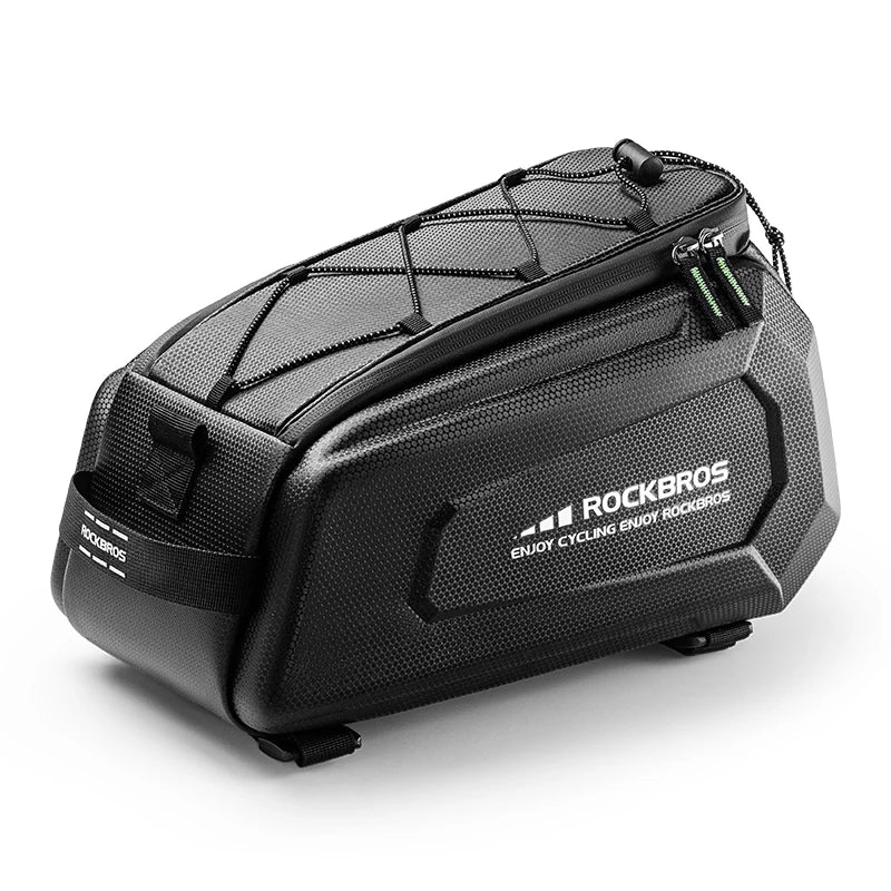 ROCKBROS 35L Waterproof Bicycle Bag MTB Bike Rack Trunk Pannier Bike Multifunctional Large Capacity Travel Bag Bike Accessories