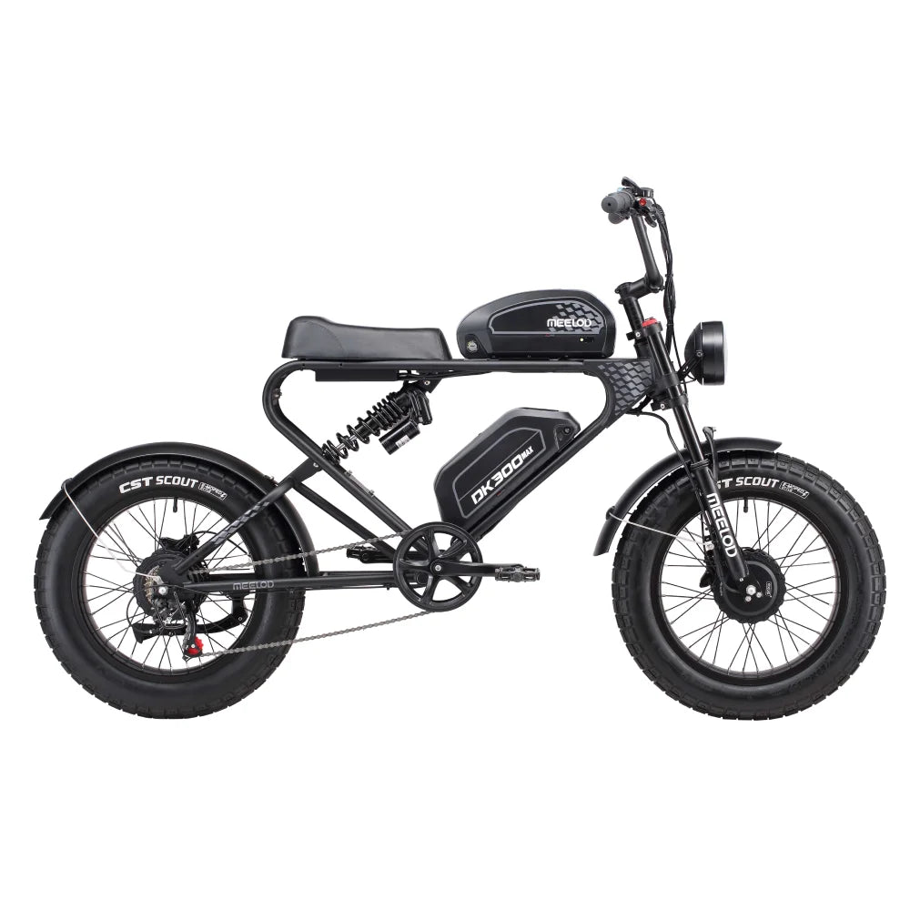 MEELOD DK300 MAX adult E-bike 1200W*2 48V 30Ah battery commute Electric Bike,20-inch Fat Tire E-Mountain bike