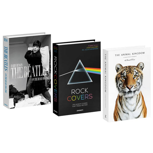 3pcs/lot Simulation Books for Decoration Luxury Home Decorative Living Room Bookcase Props Book Ornaments Home Shooting Props