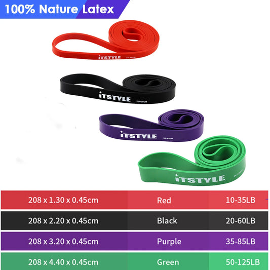 Latex Resistance Bands for Basic Crossfit Strength Loop ,Power Expander,Fitness Rubber Pull Up Hanging , 41"