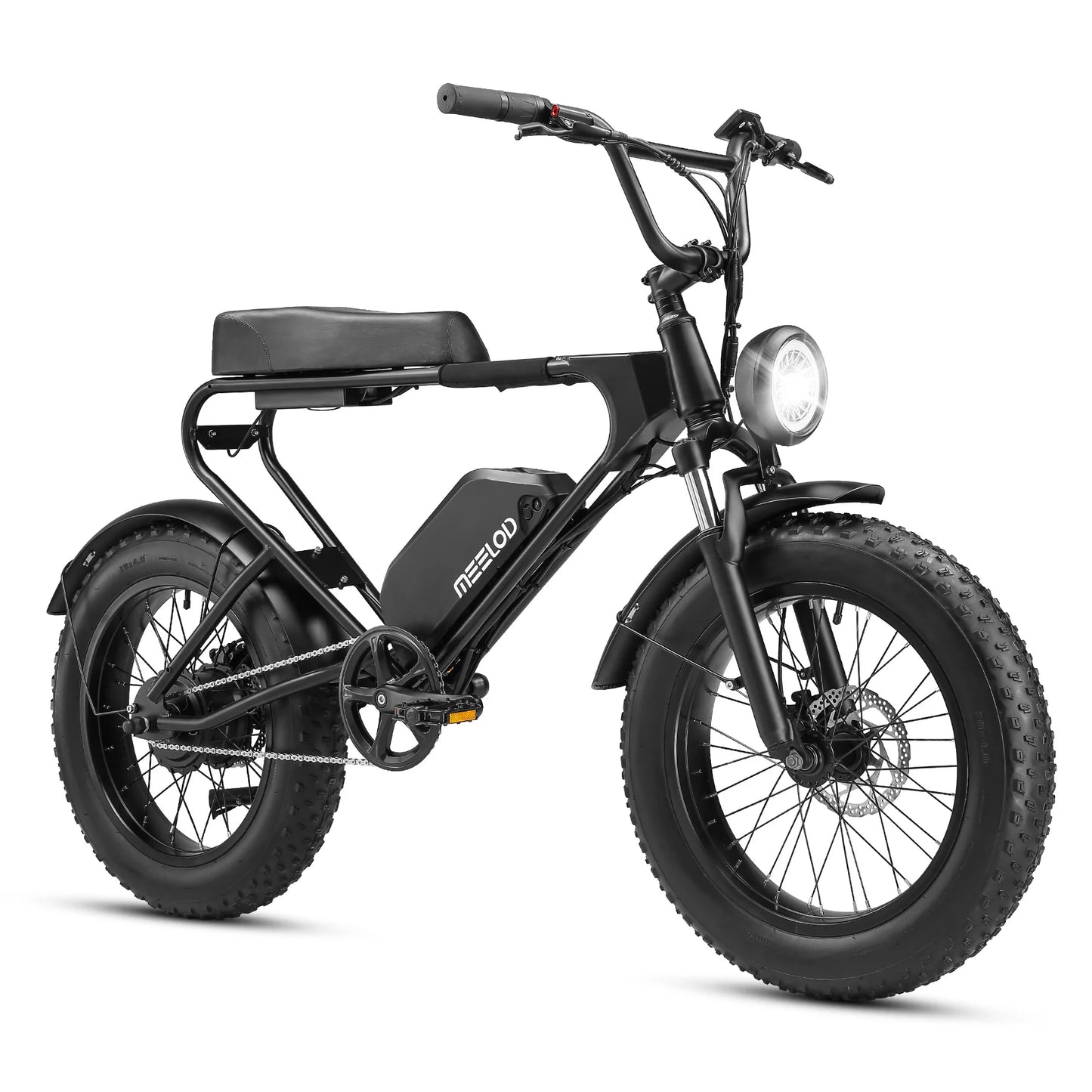 MEELOD DK200 adult E-bike 1008W 48V 12.5Ah battery commute Electric Bike,20-inch Fat Tire E-Mountain bike