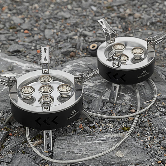 Camping Gas Stove 6800W 11800W Outdoor Tourist Burner Strong Fire Heater Tourism Cooker Survival Furnace Equipment Picnic Tools