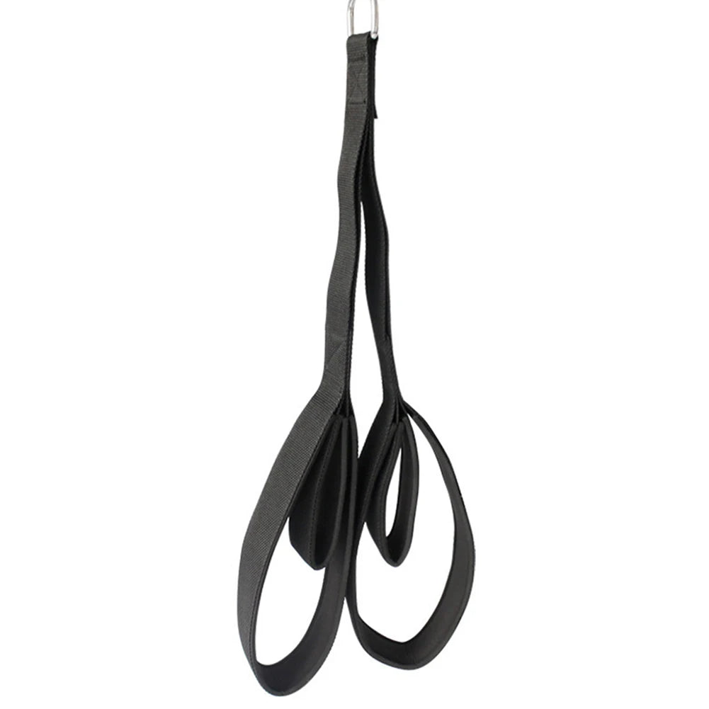 Long Triceps Strap Anti-Slip Muscle Training Carabiner Pulldown Rope Multi-Purpose Tricep Rope Cable for Gym Fitness Accessories