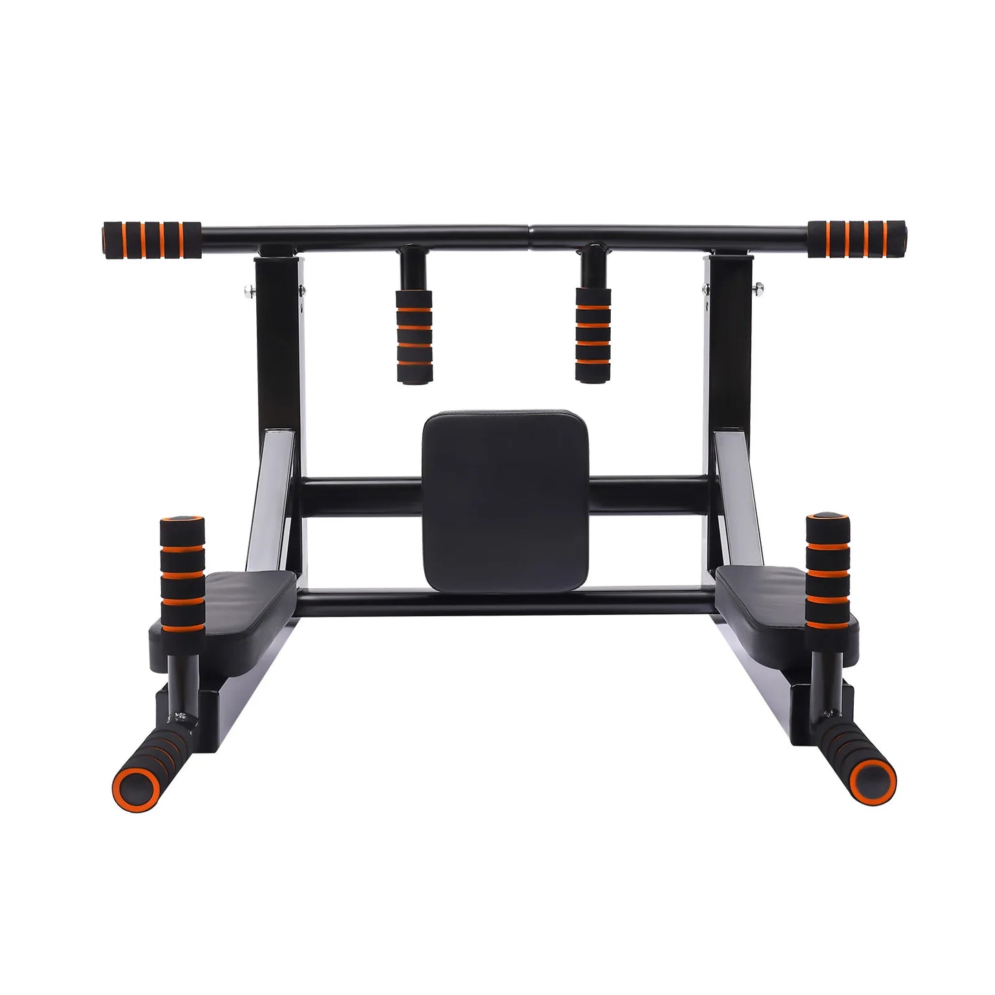 Training Equipment Fitness Dip Stand Supports to 440 Lbs, Wall Mounted Multifunctional for Indoor Home Gym Workout