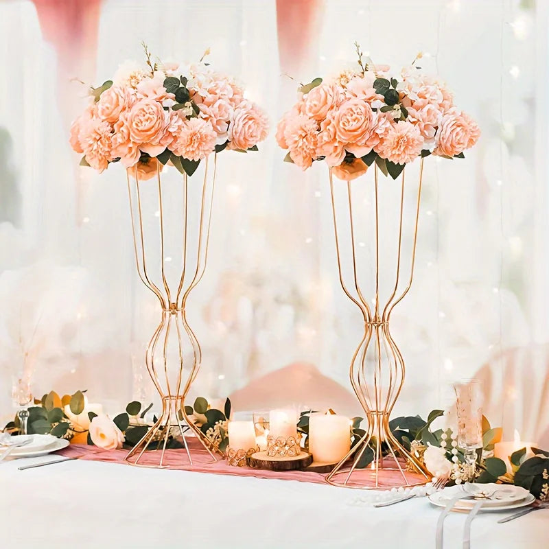 2/10 23.6in High Vases, Wedding Centerpiece Display, Anniversary, Home Decoration, Halloween Christmas Decoration