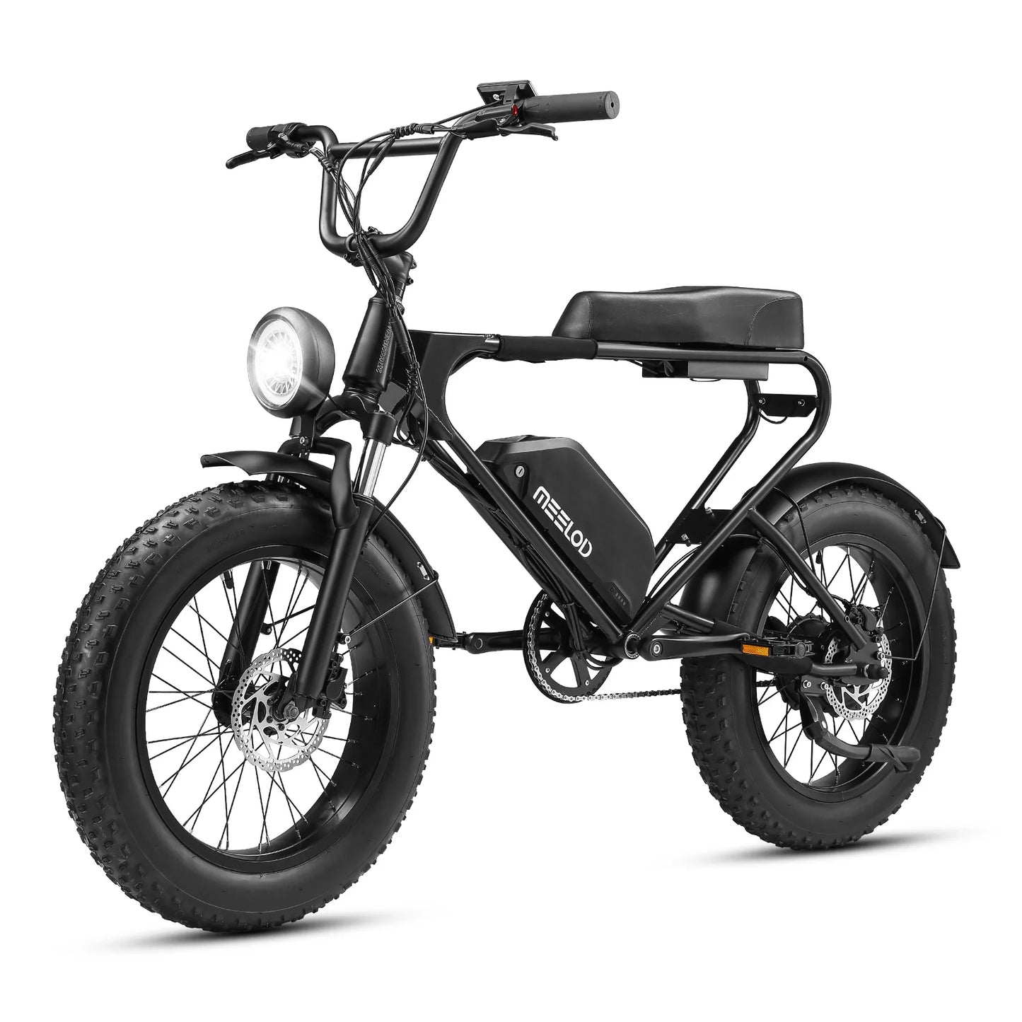 MEELOD DK200 adult E-bike 1008W 48V 12.5Ah battery commute Electric Bike,20-inch Fat Tire E-Mountain bike