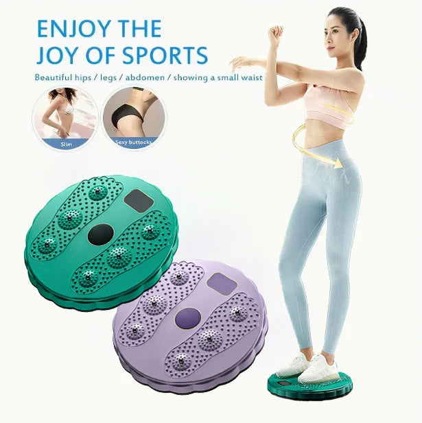 Waist Twisting Disc Magnetic Massage Body Trainer For Abdomen Weight Loss And Body Shaping Gym Fitness Equipment