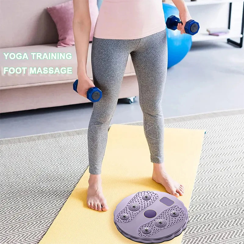 Waist Twisting Disc Magnetic Massage Body Trainer For Abdomen Weight Loss And Body Shaping Gym Fitness Equipment