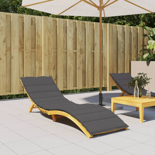Oxford Fabric Sun Lounger Waterproof Outdoor Garden Patio Decoration Furniture Lounger Living Room Seating Pad 78.7"x23.6"x1.2"