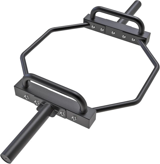 Hex Bar Barbell Deadlift for 2 Barbell Solid Weight Trap Bar