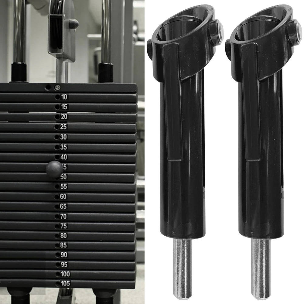 2PCS 10mm Weight Stack Pin Portable Stack Pin Gym Equipment Universal Weight Loading Pin Strength Training Accessories