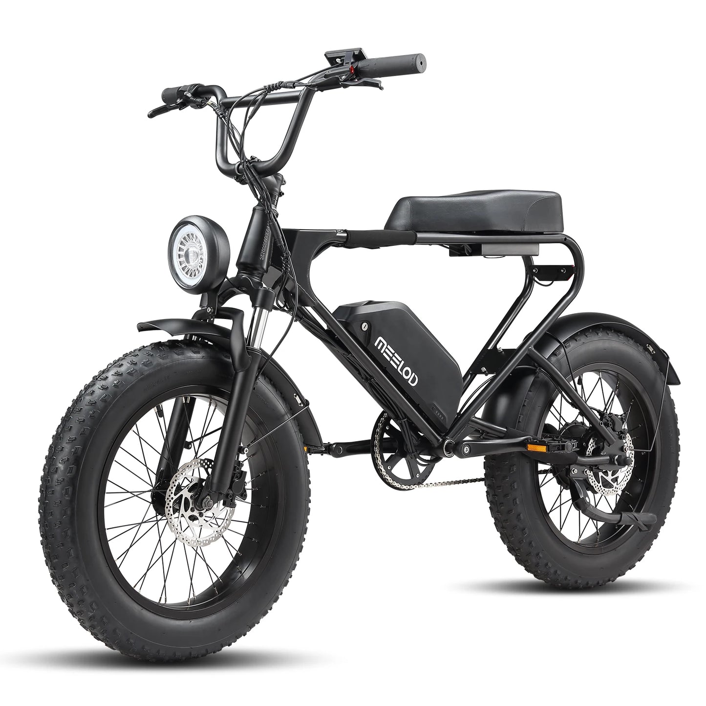 MEELOD DK200 adult E-bike 1008W 48V 12.5Ah battery commute Electric Bike,20-inch Fat Tire E-Mountain bike
