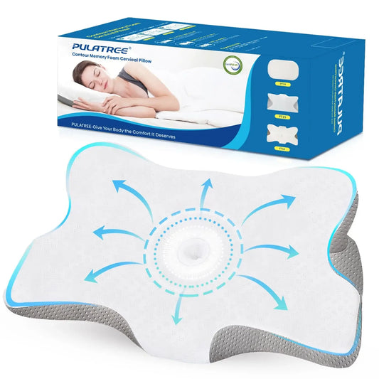 Pulatree New Odorless Orthopedic Pillow For Neck Pain