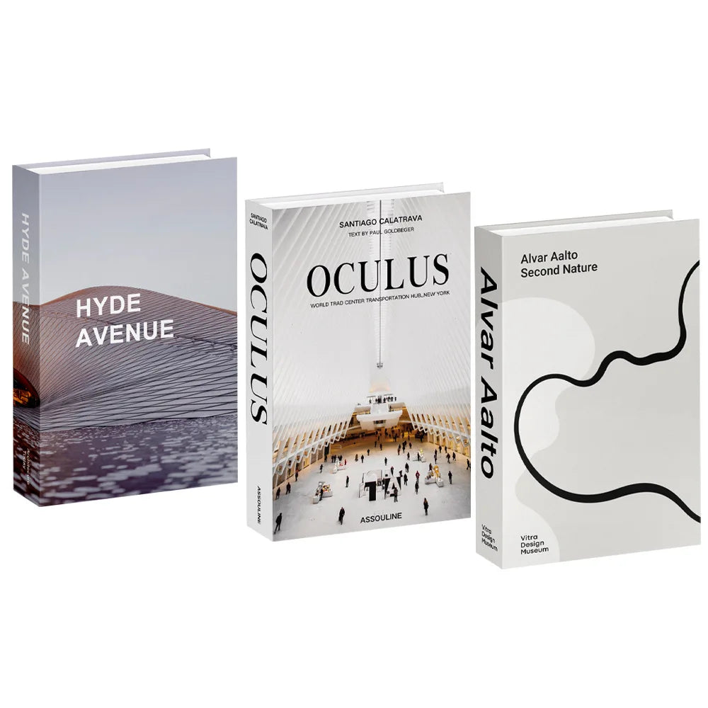 3pcs/lot Simulation Books for Decoration Luxury Home Decorative Living Room Bookcase Props Book Ornaments Home Shooting Props
