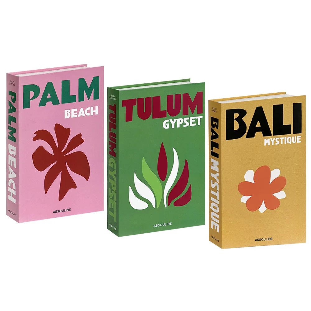 3pcs/lot Simulation Books for Decoration Luxury Home Decorative Living Room Bookcase Props Book Ornaments Home Shooting Props
