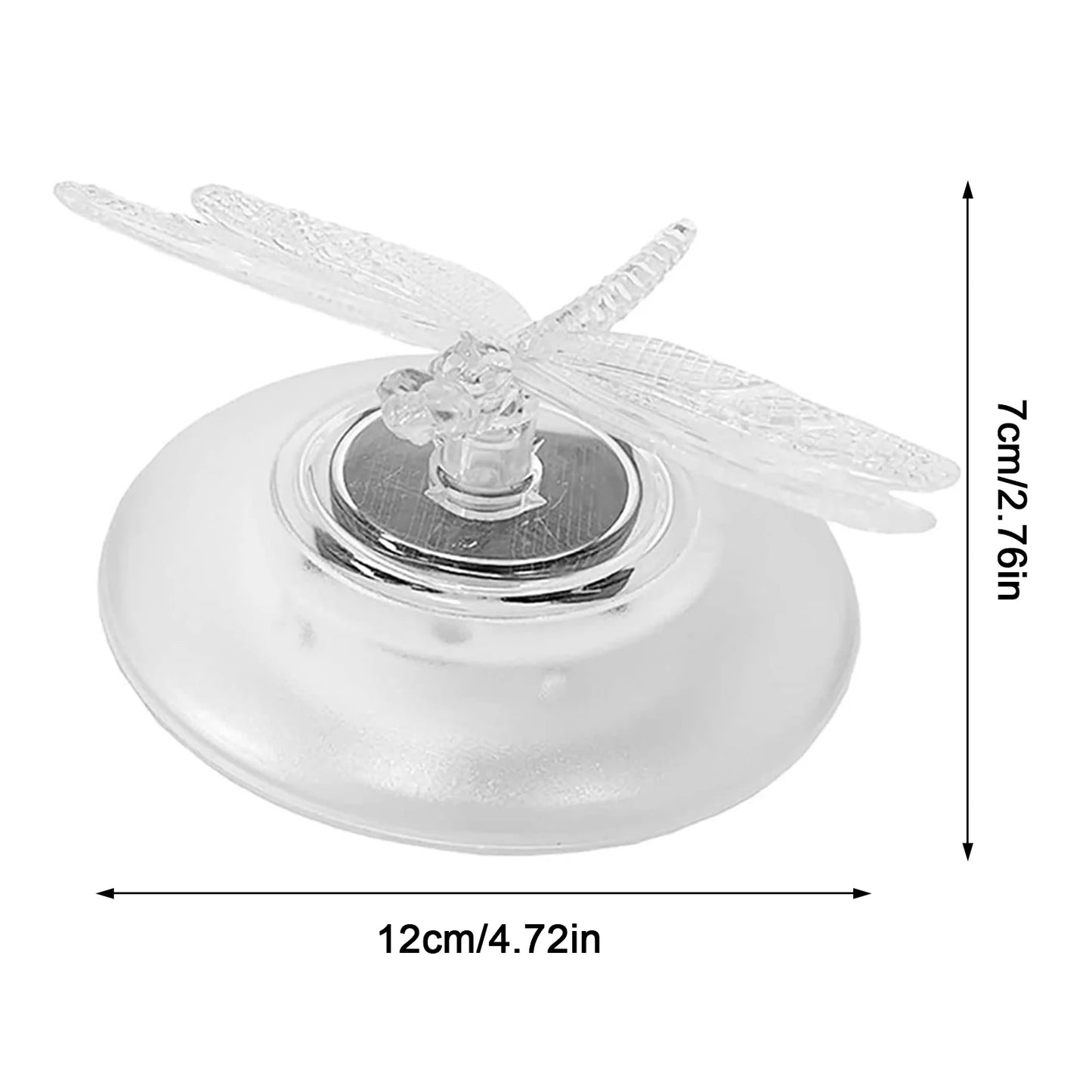 LED Float Lamp Color Solar Butterfly Dragonfly Shape Floating Light Outdoor Garden Swimming Fountain Pool Pond Water Light Decor
